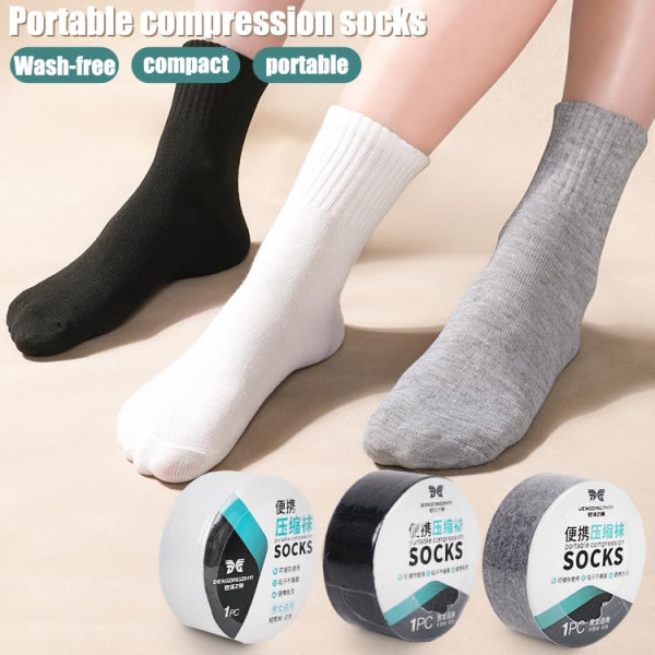 TRAVEL PORTABLE DISPOSABLE COTTONE SOCKS