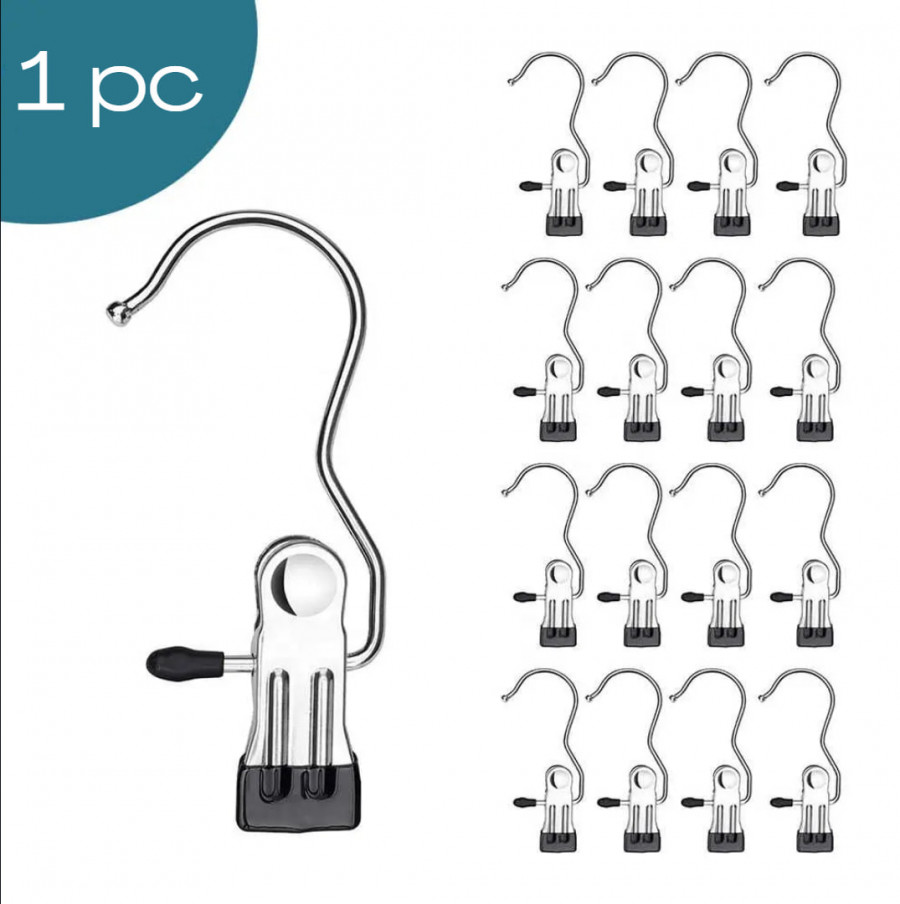 CLOTH HANGER CLIP HOOK 1 PC